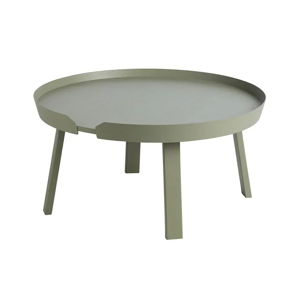 Around Large Coffee Table - White