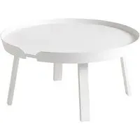 Around Large Coffee Table - White