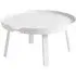 Around Large Coffee Table - White