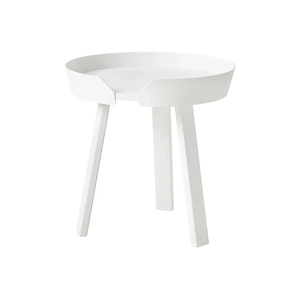 Around Small Coffee Table - White