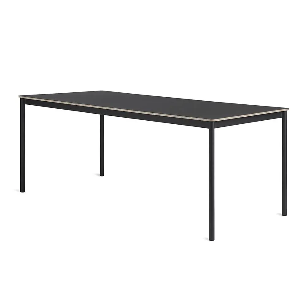 Base Rectangular Dining Table - Oak, White