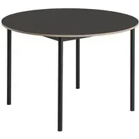 Base Round Dining Table - Black, Plywood