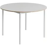 Base Round Dining Table - White, Plywood
