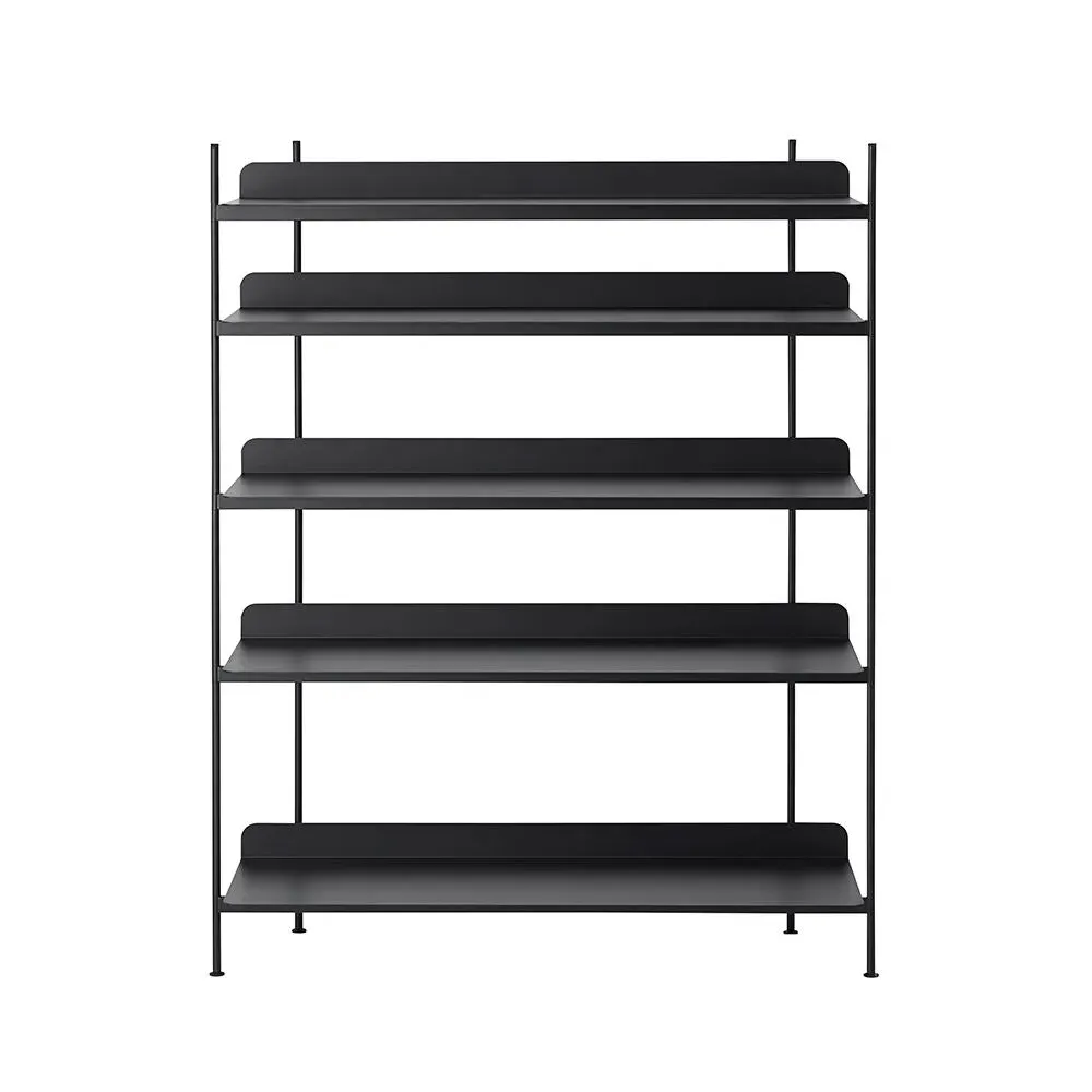 Compile Configuration 3 Shelving System - Black