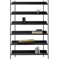 Compile Configuration 4 Shelving System - Black