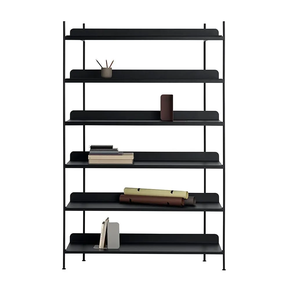 Compile Configuration 4 Shelving System - Black