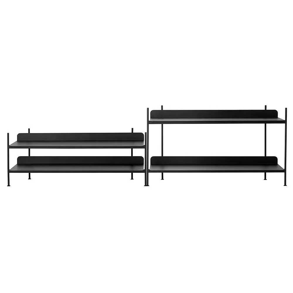 Compile Configuration 5 Shelving System - Black
