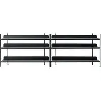 Compile Configuration 6 Shelving System - Black