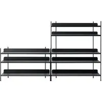 Compile Configuration 7 Shelving System - Black