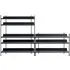 Compile Configuration 7 Shelving System - Black