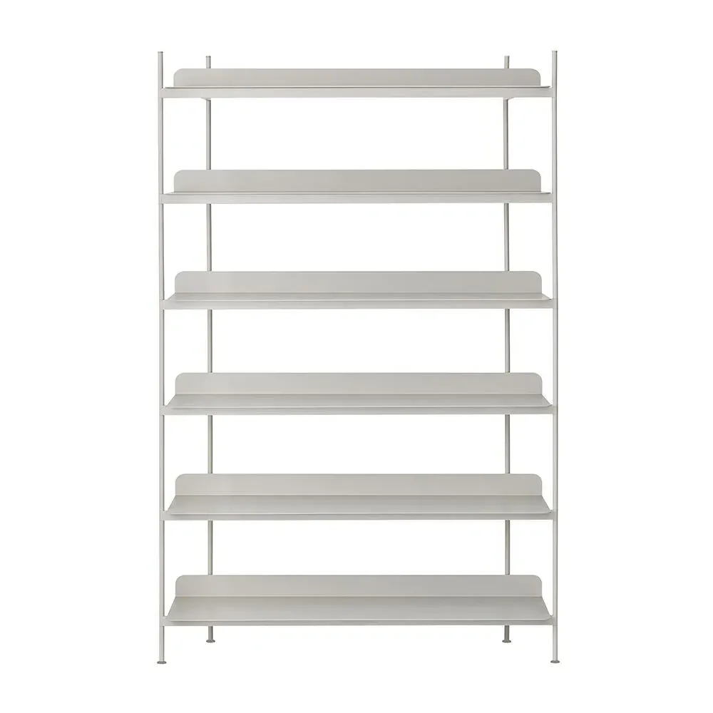 Configuration 4 Shelving System - Grey