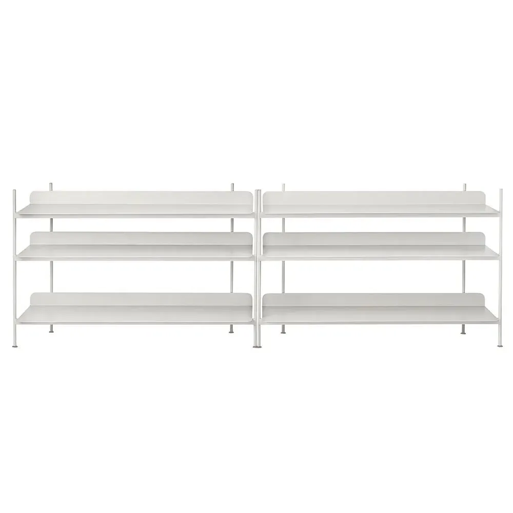 Configuration 6 Shelving System - Grey