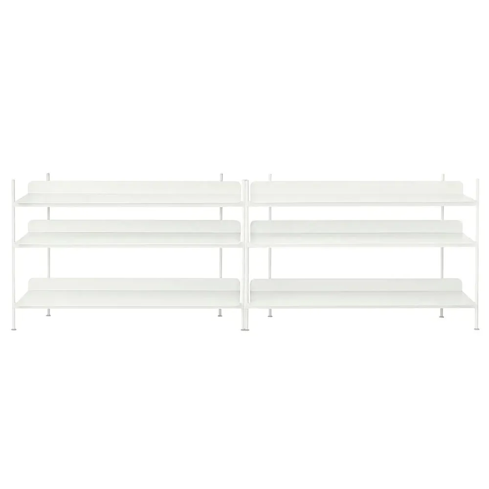 Configuration 6 Shelving System - White