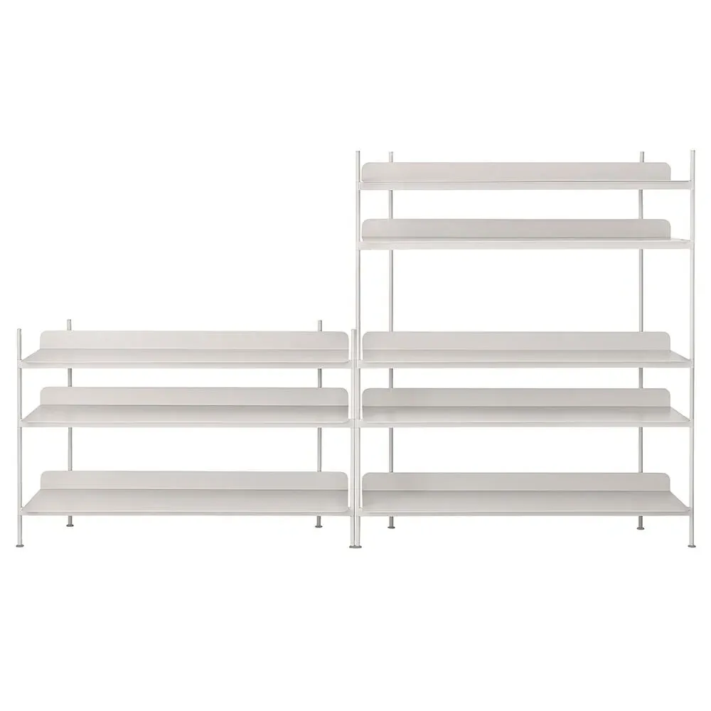 Configuration 7 Shelving System - Grey
