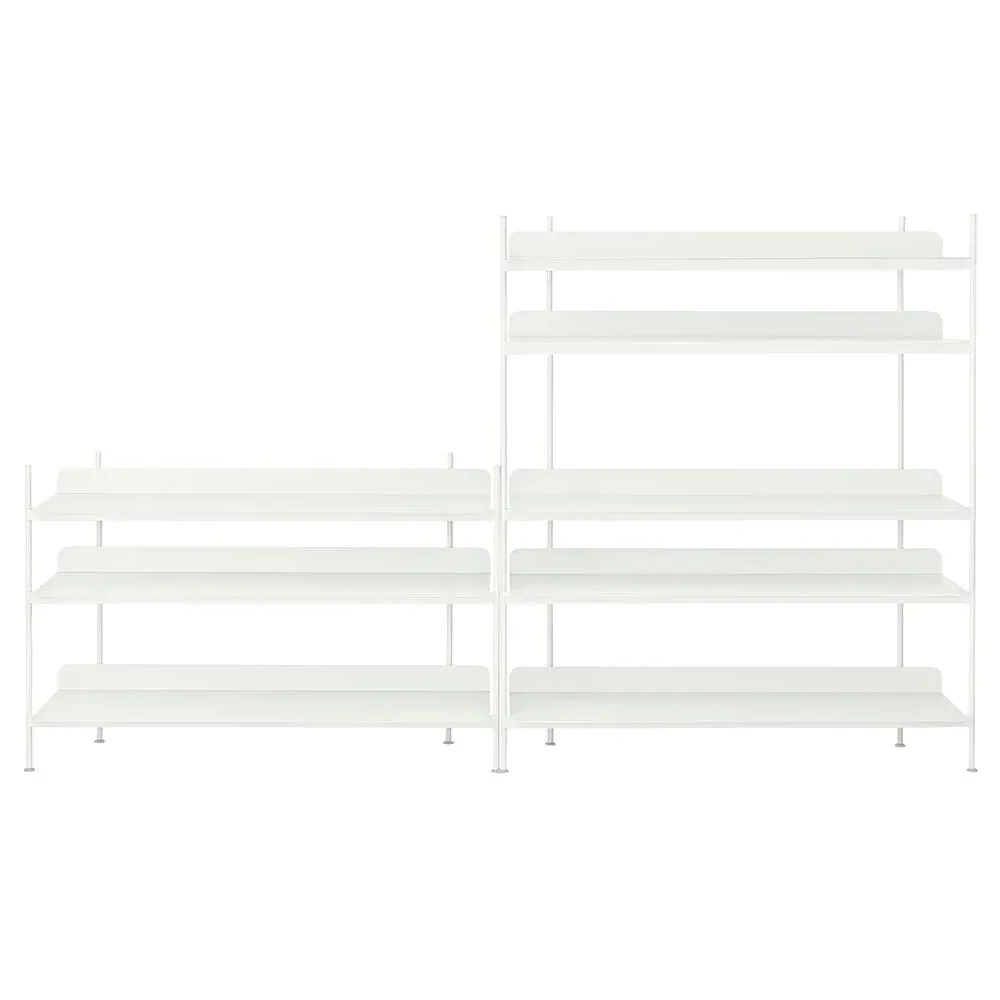 Configuration 7 Shelving System - White