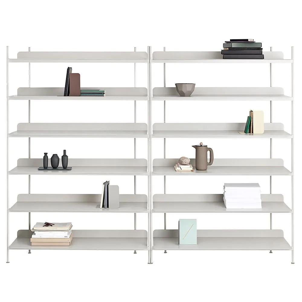 Configuration 8 Shelving System - Grey