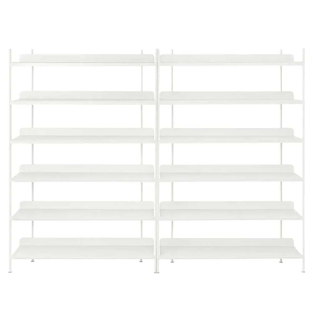 Configuration 8 Shelving System - White