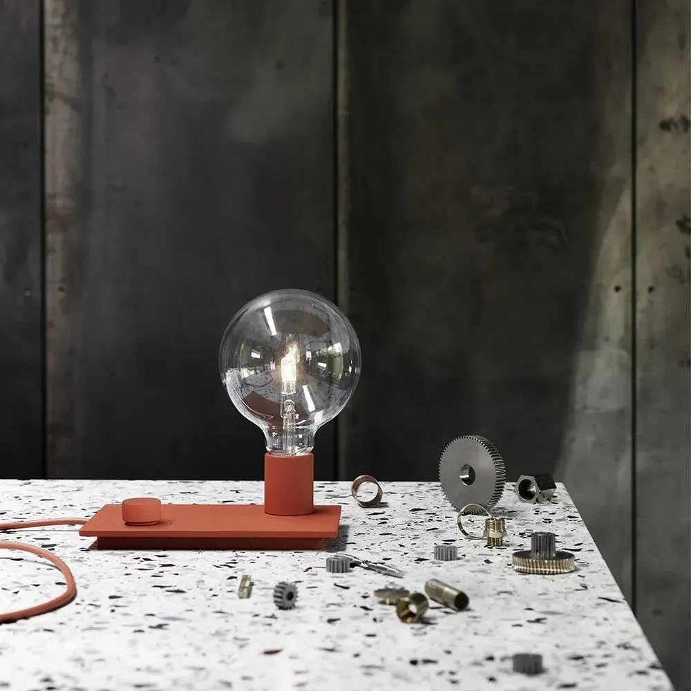 Control Table Lamp with Dimmer - Grey
