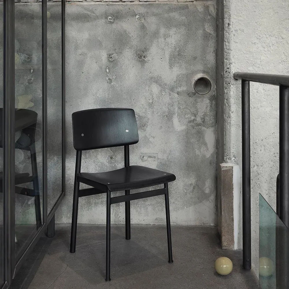 Dining Chair - Black, Oak