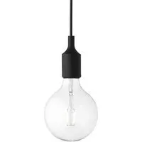 E27 Pendant Lamp - Black
