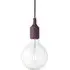 E27 Pendant Lamp - Burgundy