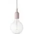 E27 Pendant Light - Beige Rose, Rubber
