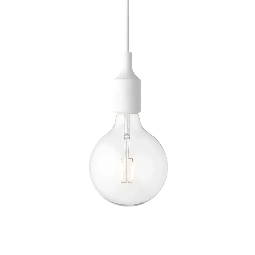 E27 Pendant Light - White image