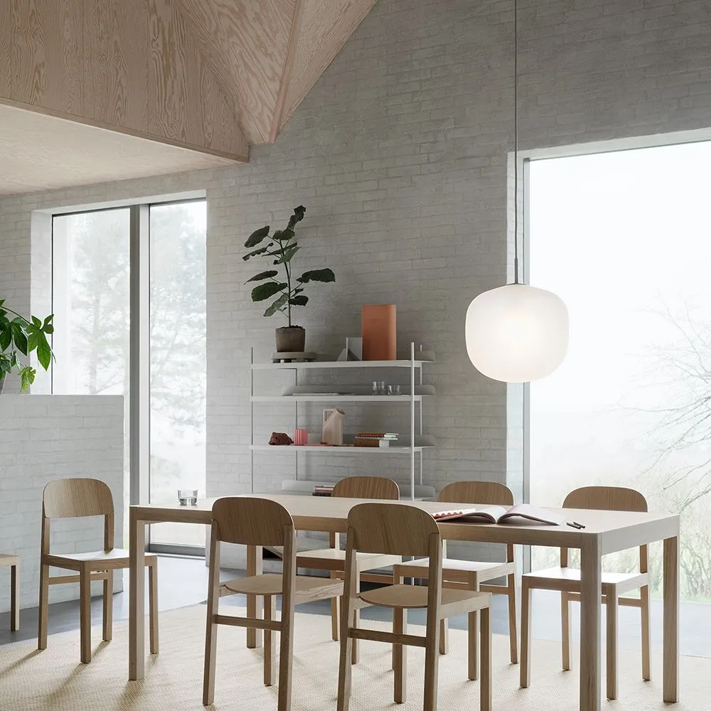 Extra Large Pendant Light - Orange, Glass