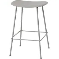 Fiber Bar Stool Tube Base - Grey