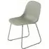 Fiber Side Chair with Sled Base - Dusty Green