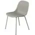 Fiber Side Chair with Tube Base - Grey