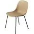 Fiber Side Chair with Tube Base - Ochre