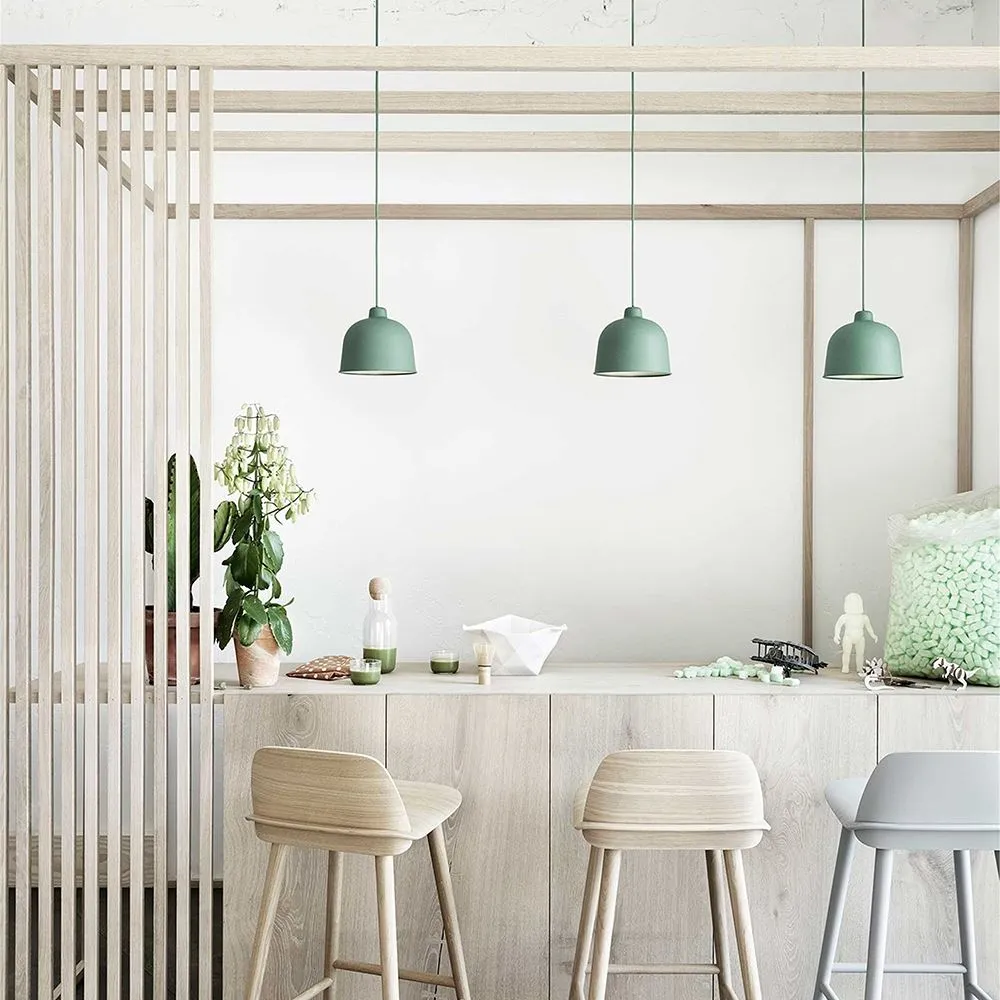 Grain Pendant Light - Grey