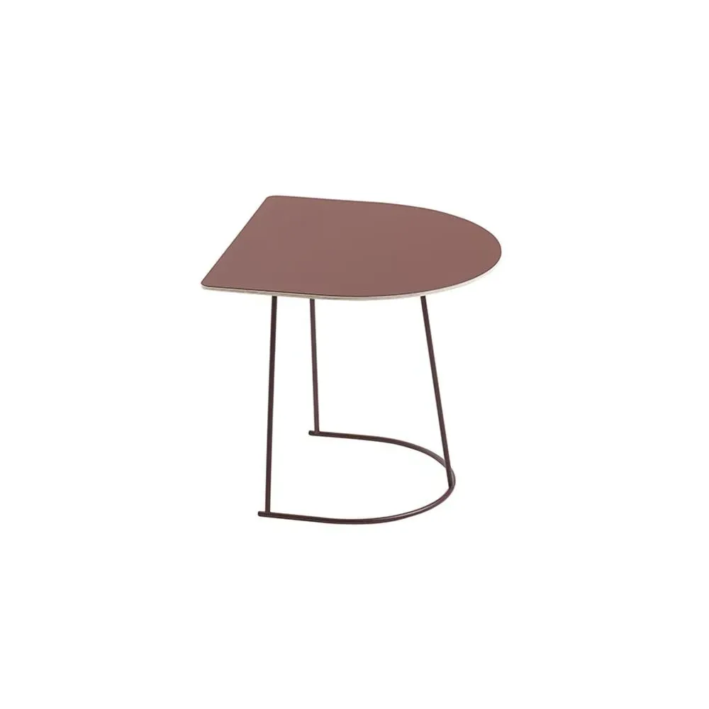 Half Size Coffee Table - Plum, Metal