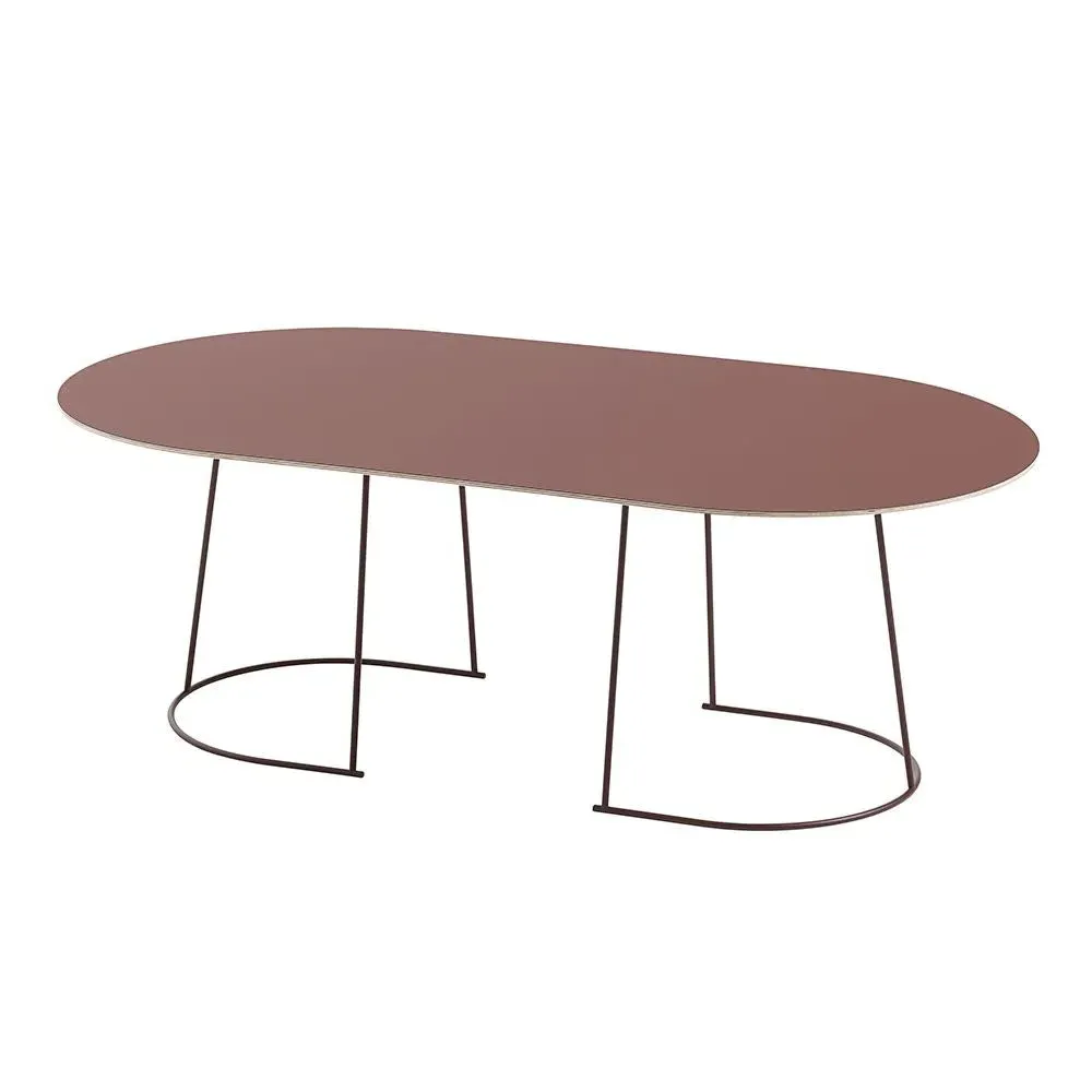 Large Coffee Table - Plum, Metal