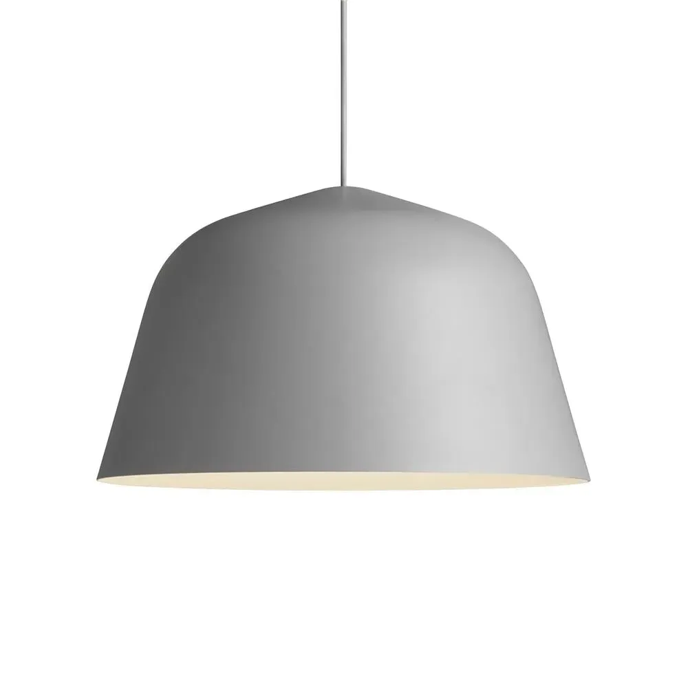 Large Pendant Light - Grey, Aluminium