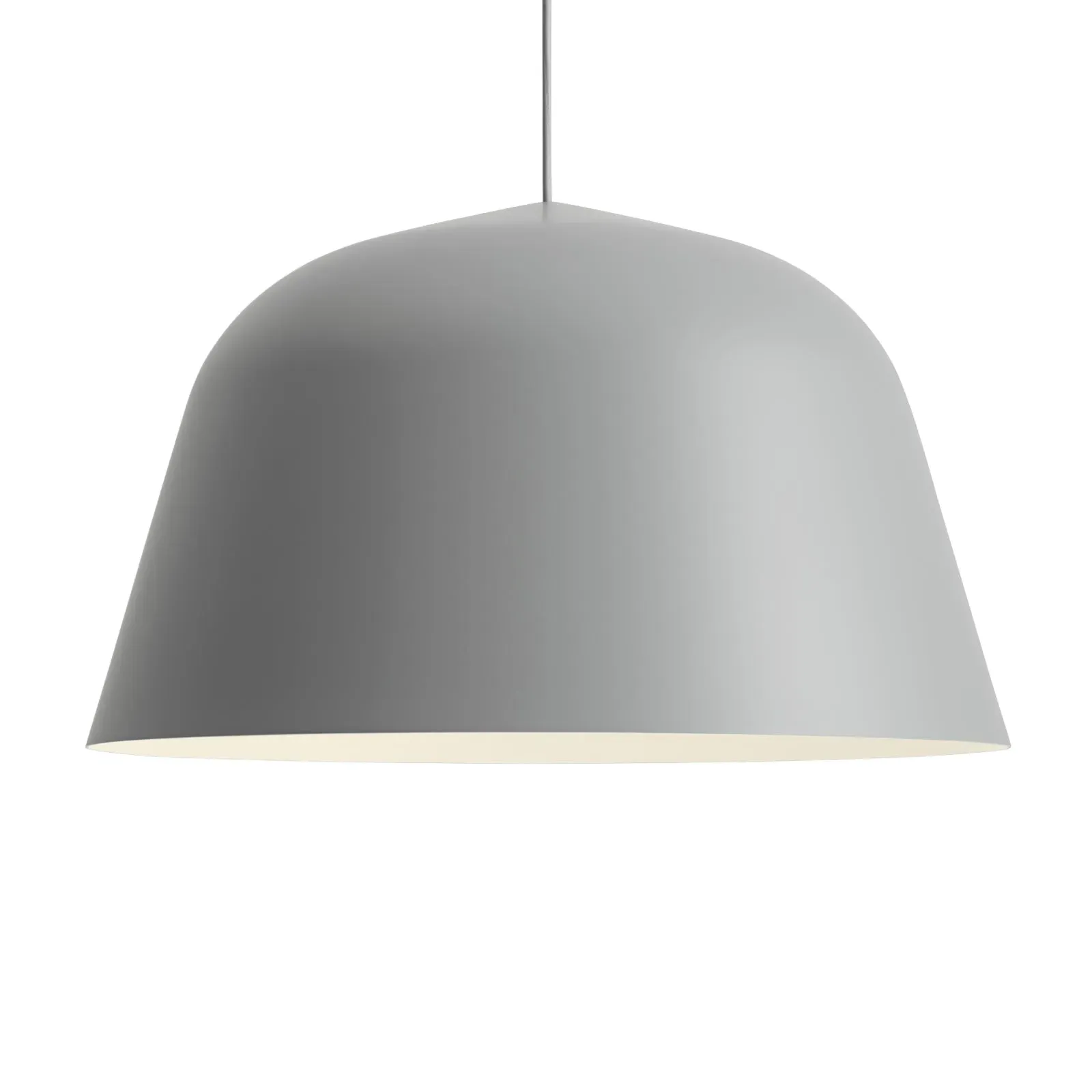 Large Pendant Light - Grey, Aluminium