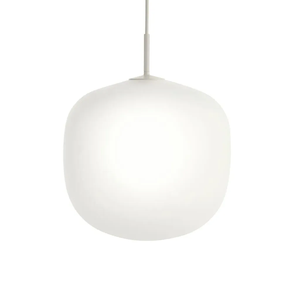 Large Pendant Light - Grey, Glass
