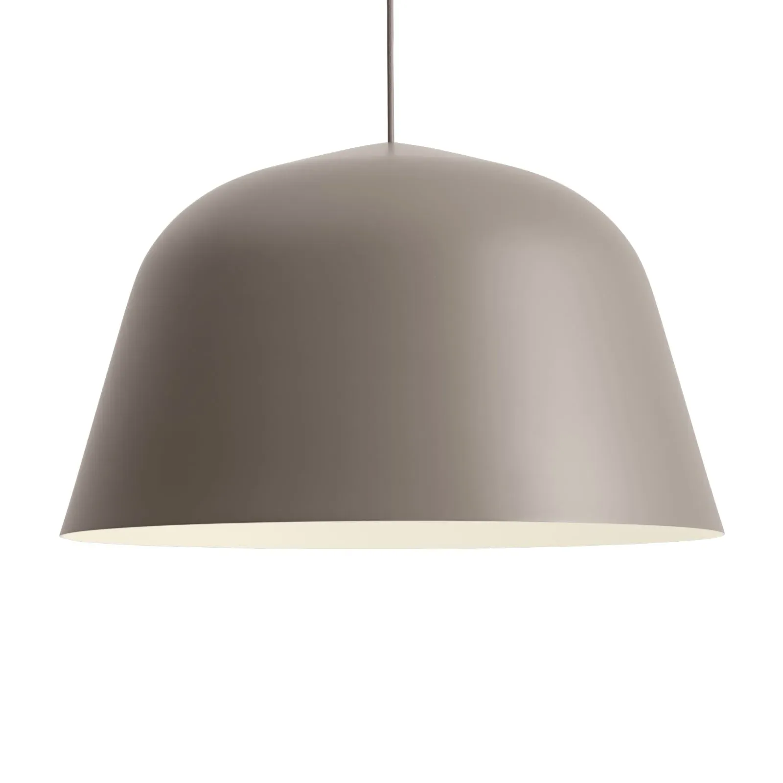 Large Pendant Light - Taupe, Aluminium