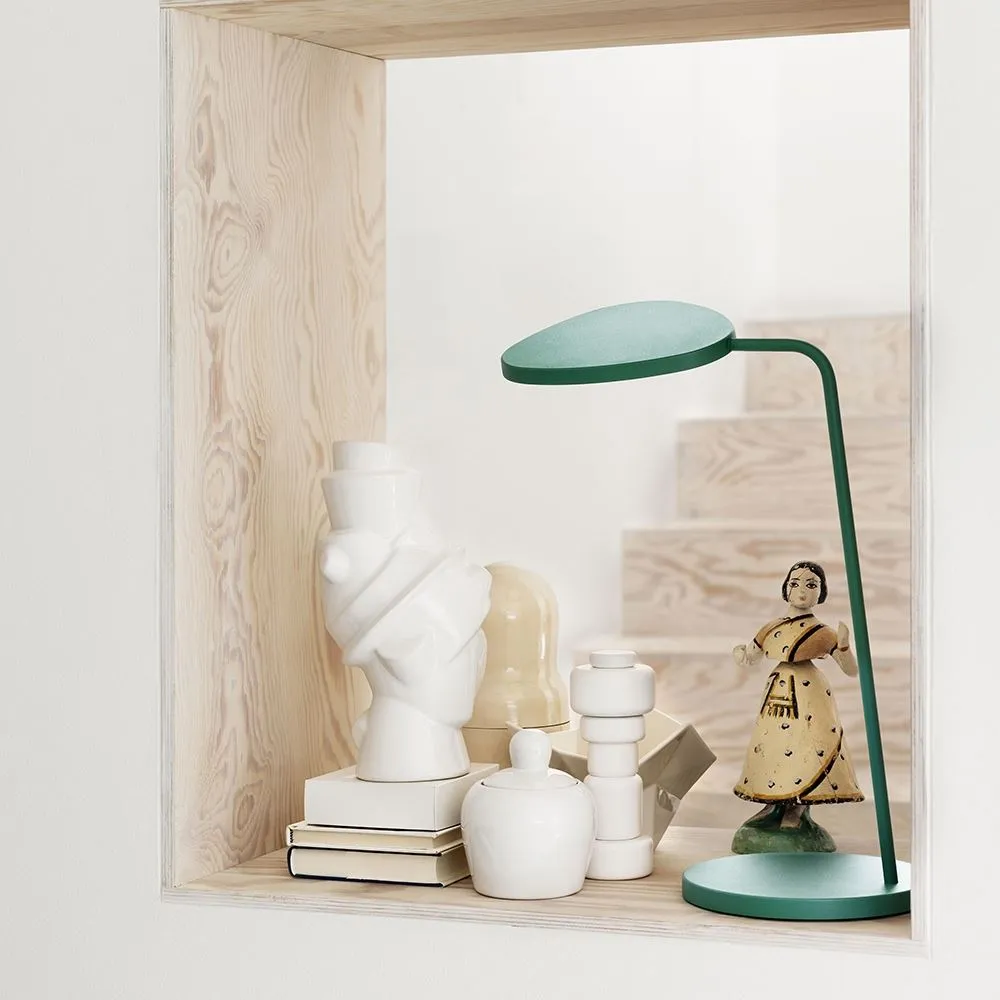 Leaf Table Lamp with LED - White