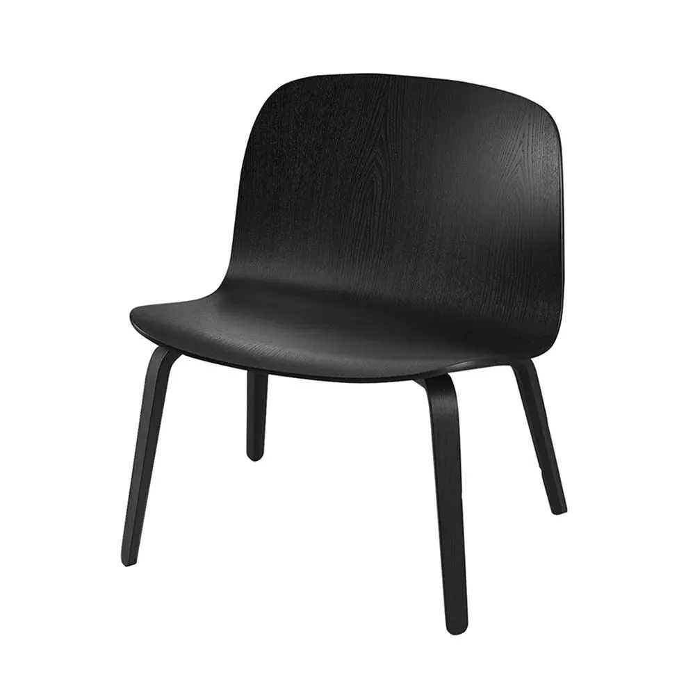 Lounge Chair Ergonomic - Green, Veneer Wood