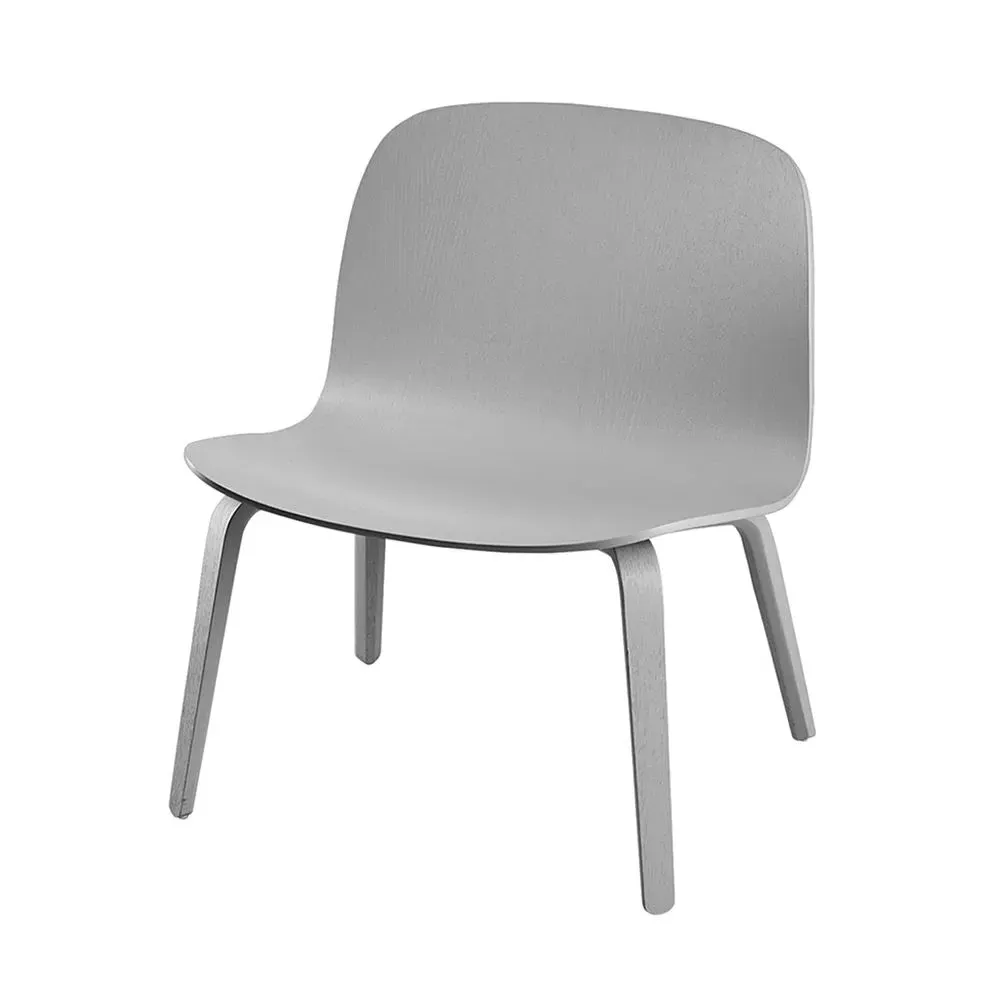 Lounge Chair Ergonomic - Oak, Veneer Wood