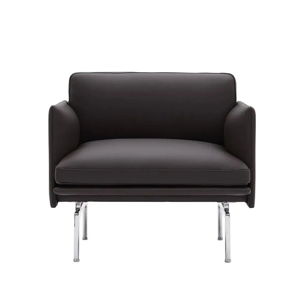 Lounge Chair with Cushions - Root, Leather image