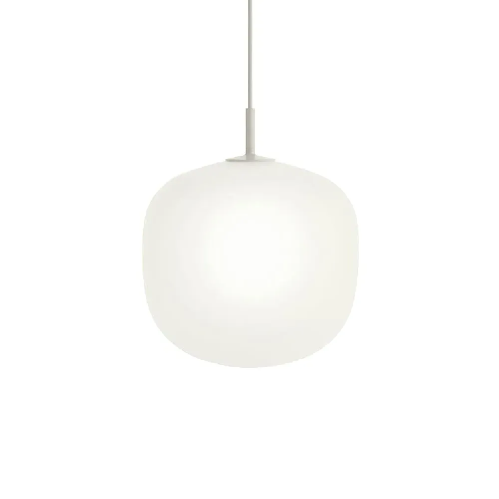 Medium Pendant Light - Grey, Glass