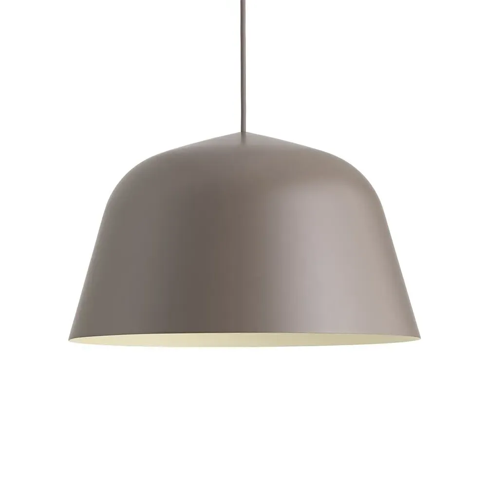 Medium Pendant Light - Taupe, Aluminium