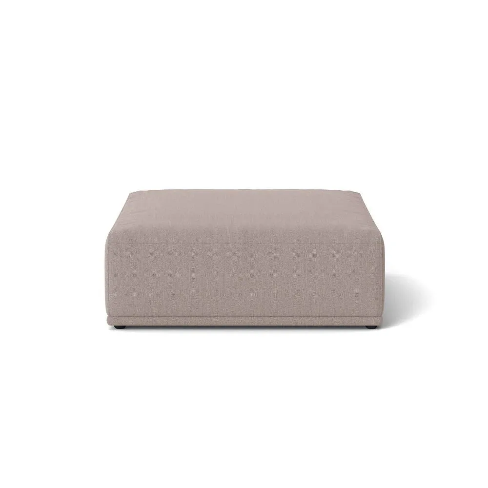 Modular Ottoman with Soft Cushioning - Re-Wool