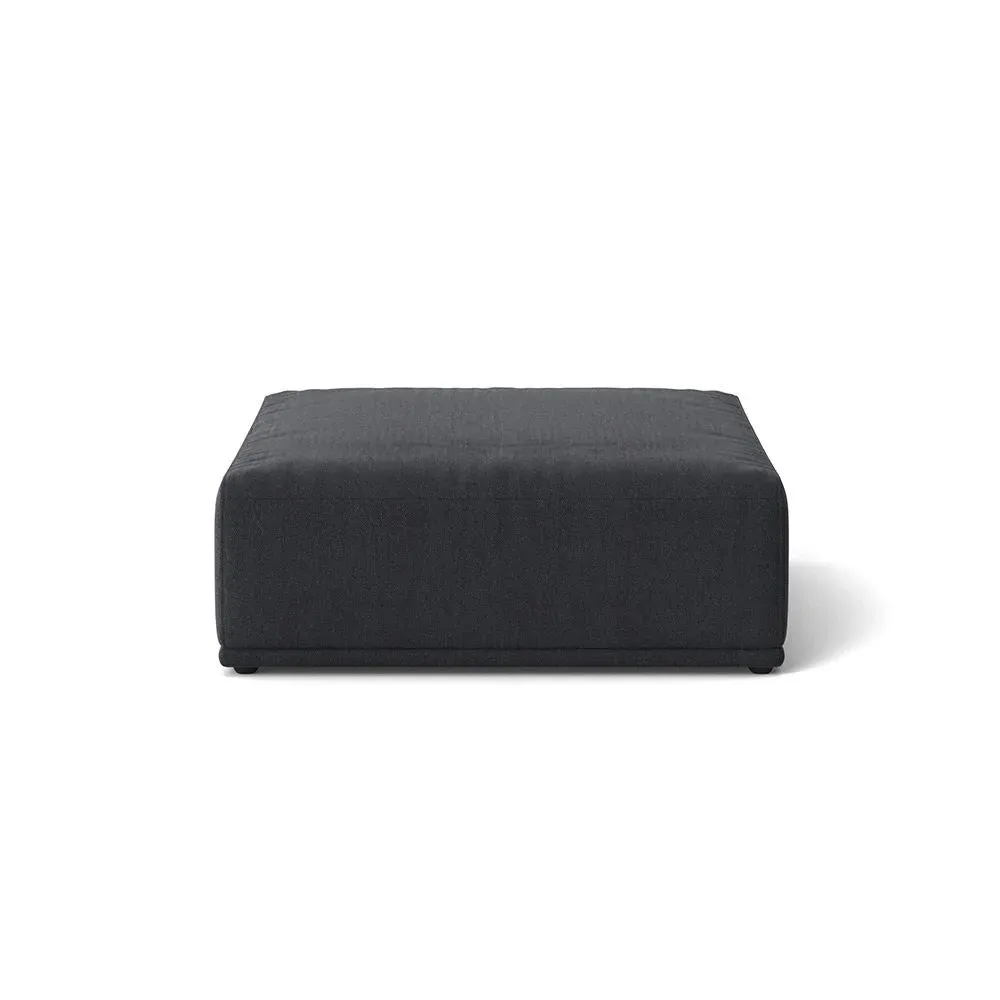 Modular Ottoman with Soft Cushioning - Re-Wool