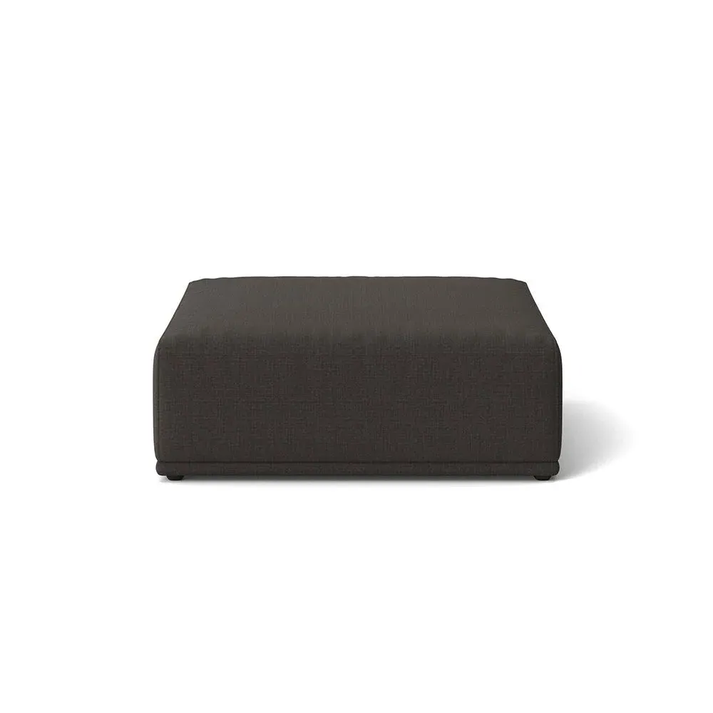 Modular Ottoman with Soft Upholstery - Canvas