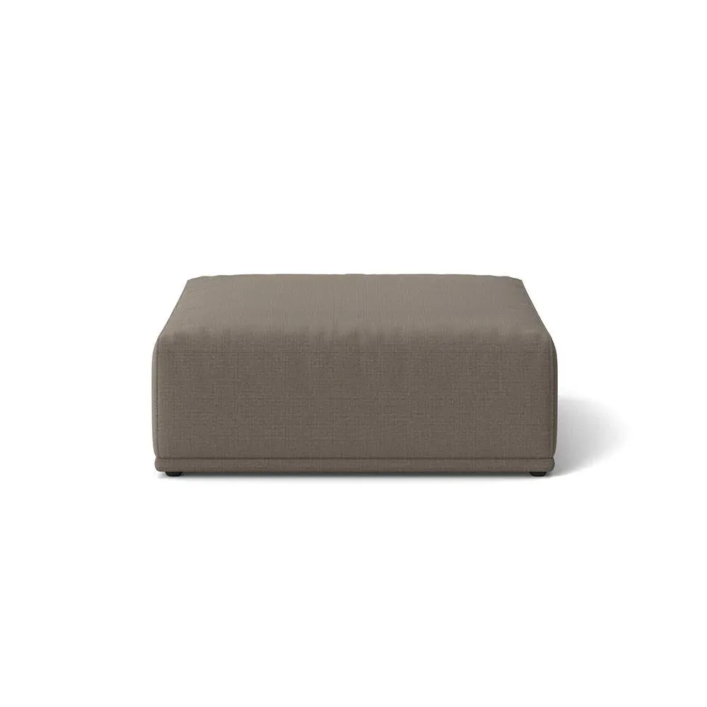 Modular Ottoman with Soft Upholstery - Canvas