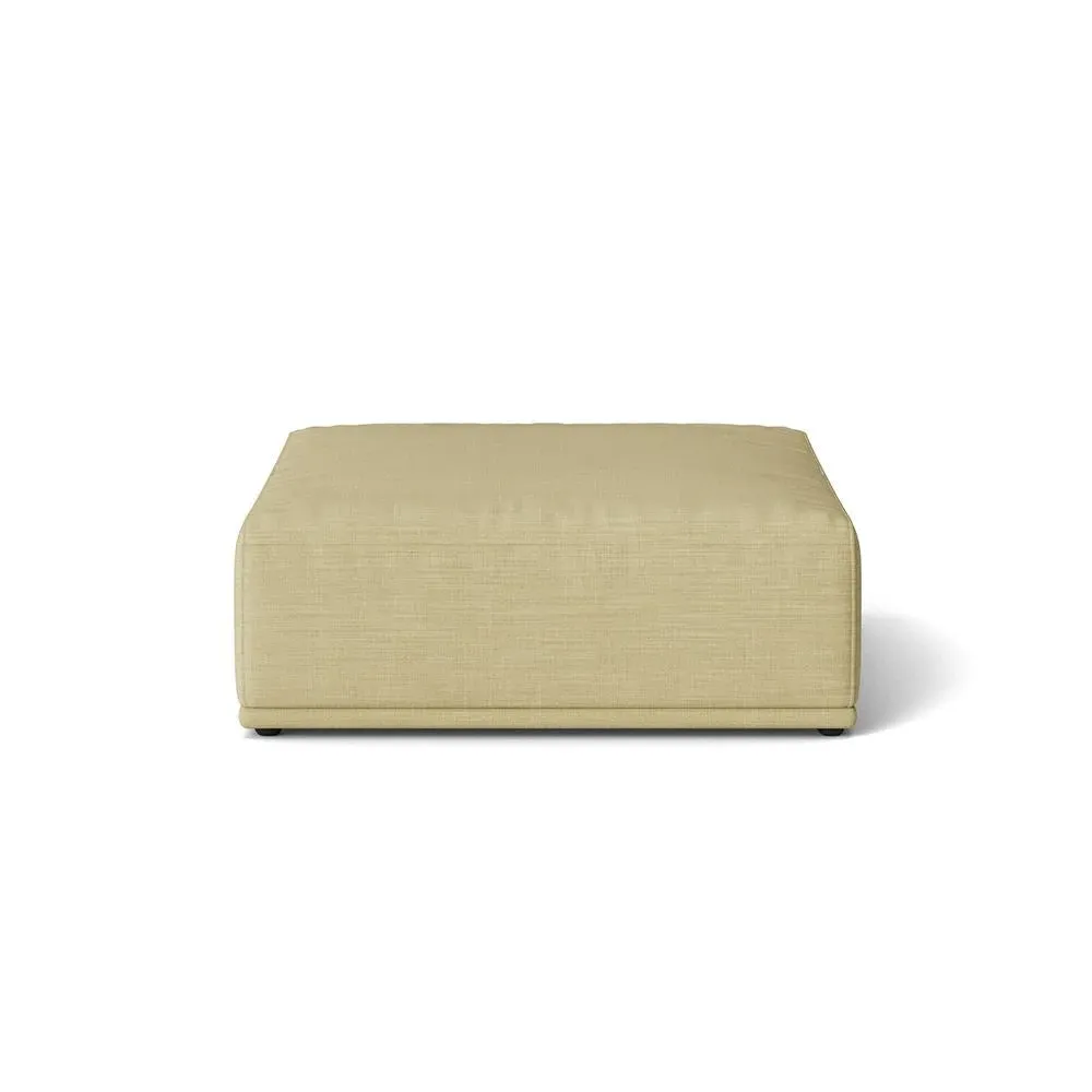 Modular Ottoman with Soft Upholstery - Canvas